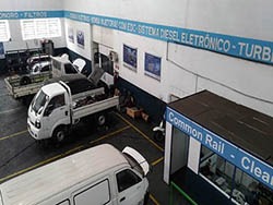 Diagnóstico de motores a diesel com scanner em Guarulhos